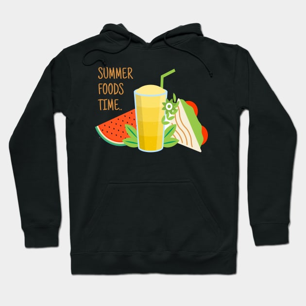 Summer Food Time Hoodie by This is store